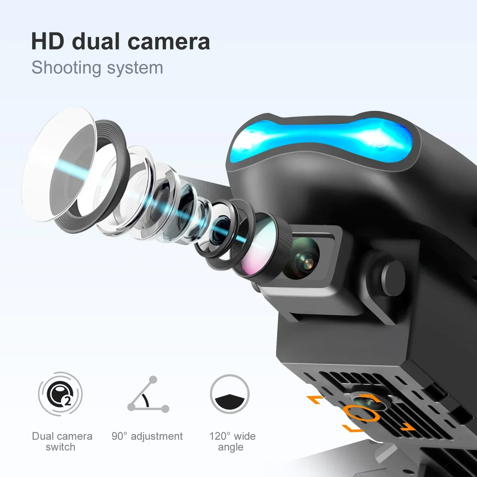 New E99 Pro HD 4K Drone Dual C - đánh giá và giá Drone Camera 4K