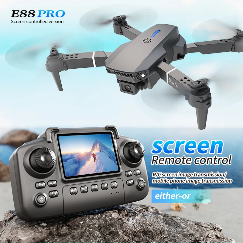 Professional E88 PRO Drone wit - đánh giá và giá Drone Camera Professional
