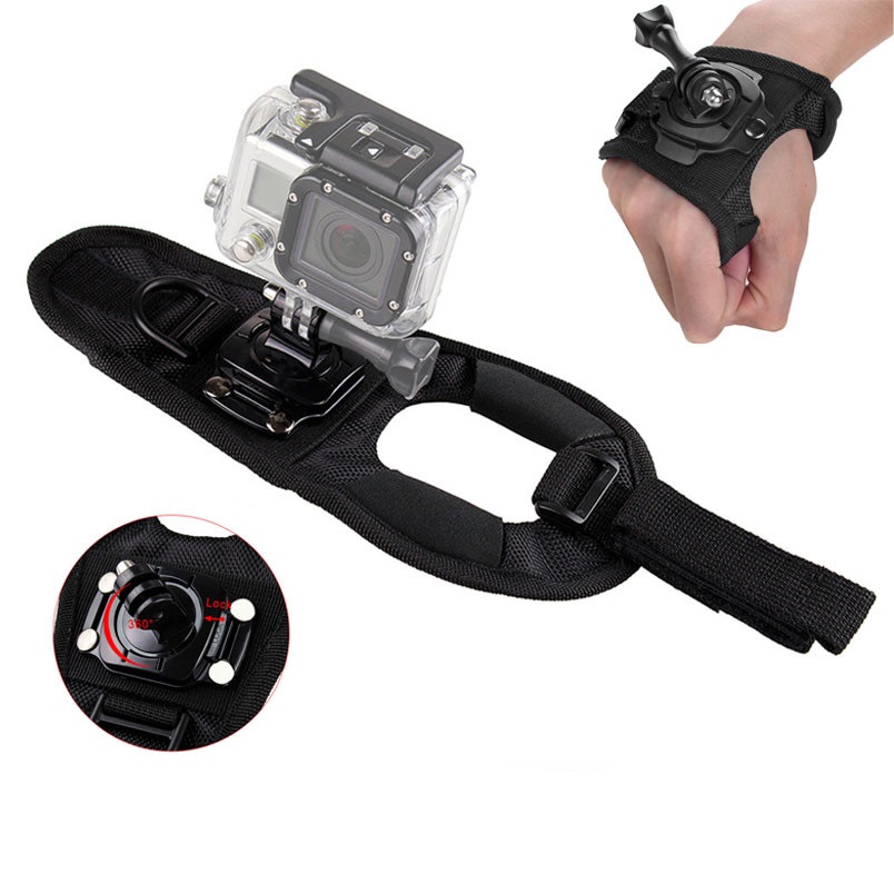 Găng Tay Cổ Tay Xoay 360 Độ Xo - đánh giá và giá Drone Camera Action