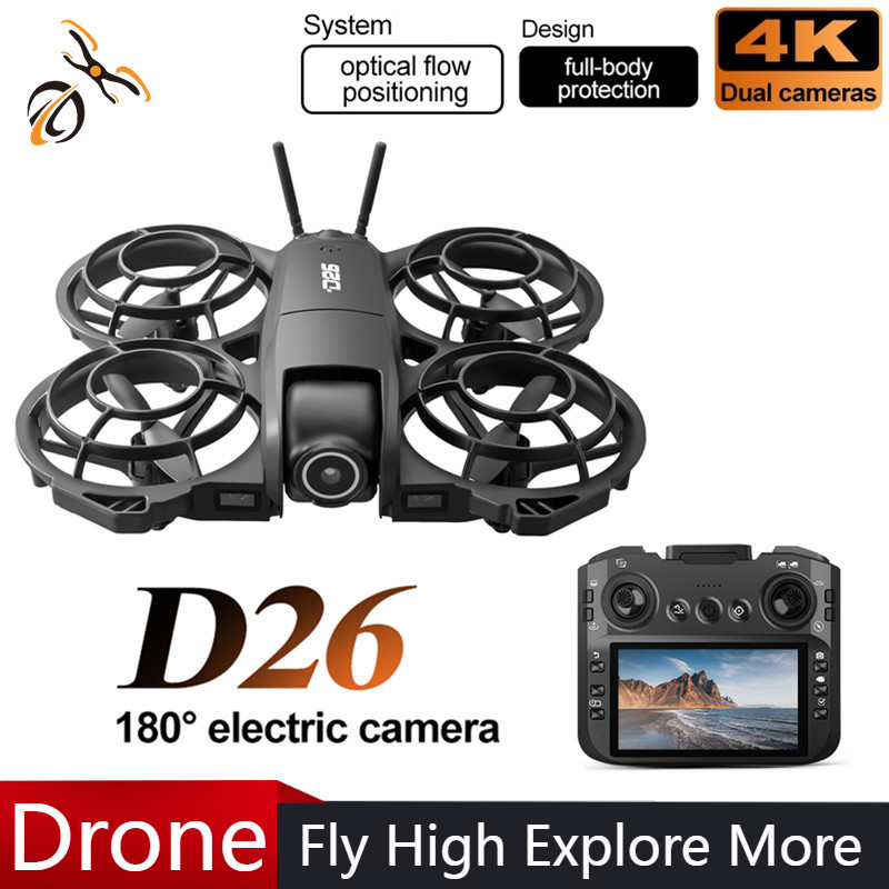 D26 Drone 4K Aerial HD 180° Ca - đánh giá và giá Drone Camera 4K