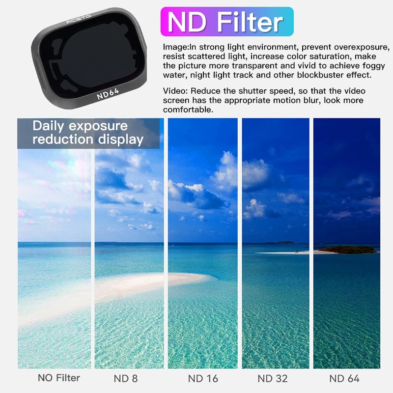 RCSTQ For DJI Mini 3 Pro Filte - đánh giá và giá Drone Camera Filter