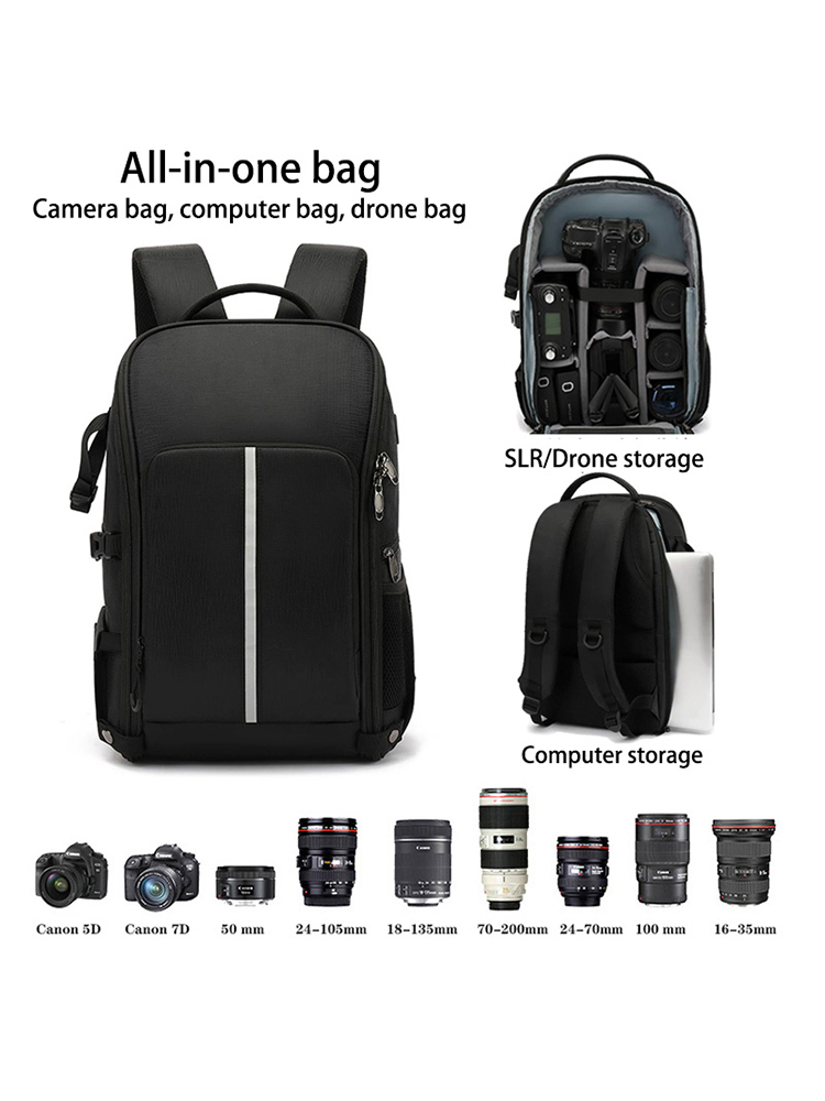 Outdoor Photography Backpack D - đánh giá và giá Drone Camera Case