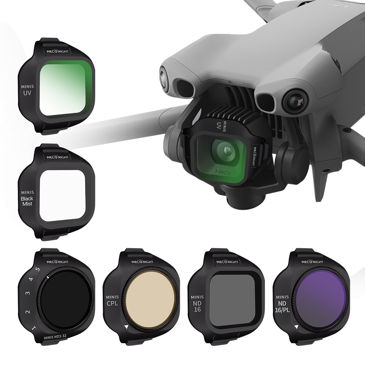Mecoright Applies DJI Mini5 Pr - đánh giá và giá Drone Camera Filter